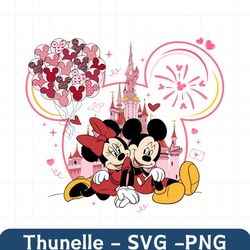 Mouse Valentines Png, Valentine Day Png, Heart Png, Cupid Lover Png, Love XOXO Couple Png, Magical Valentine, Sublimatio
