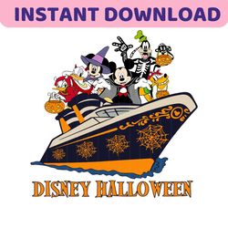 Halloween On The High Seas Mouse And Friends PNG