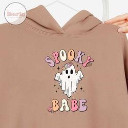 Spooky Babe Png, Cute Ghost Png, Fall Png, Autumn Png