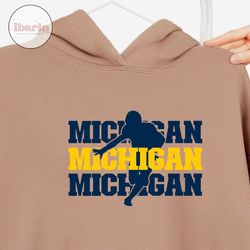 University of Michigan Football SVG for Cutting  AI, PNG, Cricut and Silhouette Studio