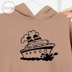 Cruise Ship Clipart Cute Svg Cruise ship quote boat print decal iron on shirt cut files Cricut Silhouette Download vecto