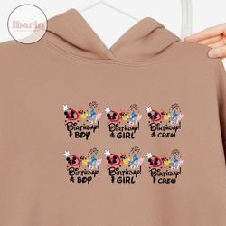 Bundle Birthday Crew Svg, Birthday Boy Girl Svg, Family Vacation Svg, Vacay Mode, Magical Kingdom, Svg, Png Files For Cr