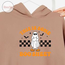 This Is Some Boo Sheet svg, Funny Halloween shirt, Retro svg, Ghost svg, Spooky svg, Boo Sheet svg, dxf, png, eps, svg f