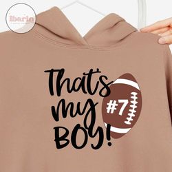 Thats My Boy Svg, Mom Football Svg, Funny Football Shirt, Biggest Fan Football, Nana Football, Cheer Football Svg File f