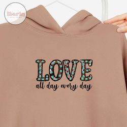 Love all day every day PNG file, Happy Valentine Png