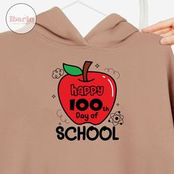happy 100 th day of school svg png, 100 Days Of School Png Svg