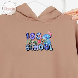 100 days of school stitch PNG