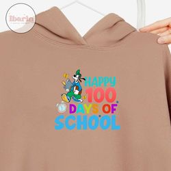 Happy 100 days of school Goofy PNG