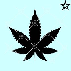 pot leaf svg, marijuana leaf svg, weed leaf svg, cannabis leaf svg