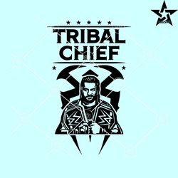 Roman Reigns The Tribal Chief SVG, Roman Reigns SVG, WWE champion SVG