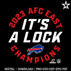 Buffalo Bills Its A Lock AFC East Division Champions SVG