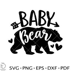 Baby Bear Svg, Mom Life Svg, Mother's day Svg, Family Svg, Cricut, Vector Cut File
