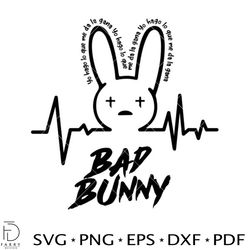 Bad Bunny Svg, Yo Perreo Sola Svg, Bad bunny logo Svg, El Conejo Malo Svg, Cricut, Vector Cut File 13
