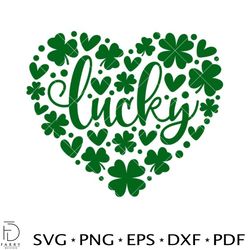 Lucky Hello Kitty Svg, Lucky Svg, St. Patrick's Day Svg, Kawaii Kitty Svg, Cricut, Vector Cut File