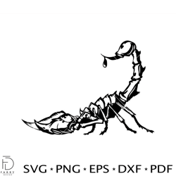 Scorpion King Venom Svg, Deadly Sting Svg, Desert Scorpio