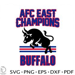 AFC East Champions Buffalo Logo SVG