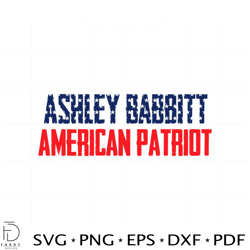 American Patriot Ashley Babbitt Svg Graphic Designs Files 1