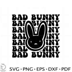 Bad Bunny SVG cutting file