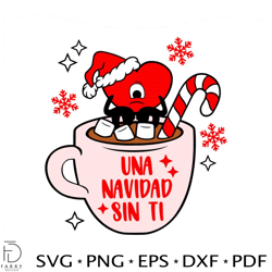 Bad Bunny Xmas Una Navidad Sin Ti SVG
