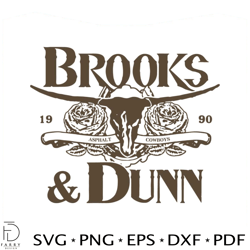 Brook And Dunn Country Music Concert SVG Graphic Design Files
