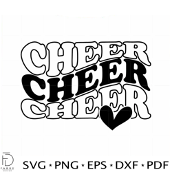 Cheer Cheerleader Cheerleading SVG Cutting Files