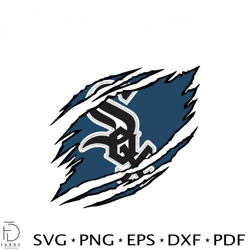Chicago White Sox Logo SVG MLB Team SVG Digital File