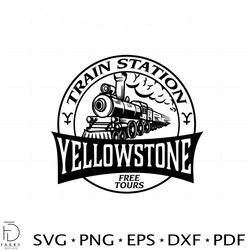 Dutton Ranch Yellowstone SVG Train Station Free Tours Designs Files
