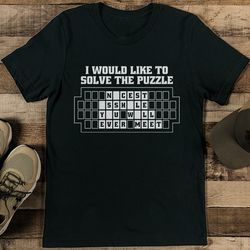 I Would Like To Solve The Puzzle Tee
