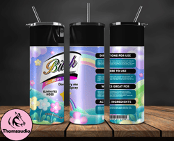 Bitch Spray, Bitch Be Gone 20oz Tumbler Wrap PNG File For Sublimation, Rainbow Bitch Spray, Tumbler PNG 18