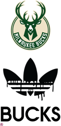 Milwaukee Bucks PNG, Adidas NBA PNG, Basketball Team PNG,  NBA Teams PNG ,  NBA Logo Design 03