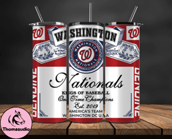 Washington Nationals Tumbler Wrap, MLB Tumbler Wrap New-70