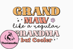 Grand Maw Like a Regular Grandma Retro Design 286