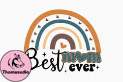 Best Mom Ever Retro Mothers Day SVG Design 387
