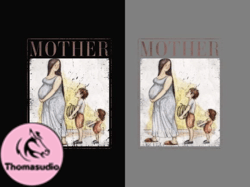Mother Retro Vintage Png - Mothers Day Design 179