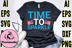 4th of July Typography T-shirt Design Design 43