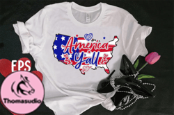 America Yall T-shirt Design Design 89