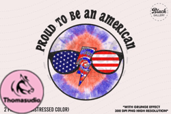 4th of July Tie Dye PNG Sublimation Design 39