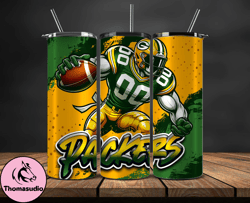 Green Bay Packers  Tumbler Wrap, Nfl Teams,Nfl Logo football, Logo Tumbler PNG Design 12