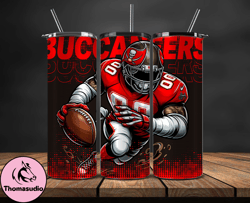 Tampa Bay Buccaneers NFL Tumbler Wraps, Tumbler Wrap Png, Football Png, Logo NFL Team, Tumbler Design 30