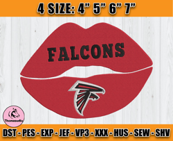 Atlanta Falcons Embroidery, NFL Falcons Embroidery, NFL Machine Embroidery Digital, 4 sizes Machine Emb Files-04-Thomasu