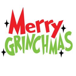 Merry Grinchmas Christmas Digital Download (SVG, PNG,eps,dxf) Grinch Cute Easy Cut Files