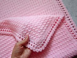 Crochet Baby Blanket Pattern - Bonbon Baby Blanket - Simple Crochet Pattern - PDF Pattern