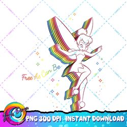 Disney Peter Pan Tinker Bell Rainbow Free As Can Be PNG Download copy