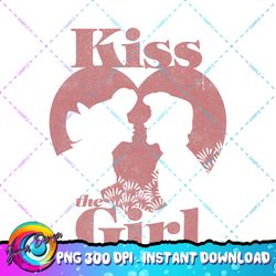 Disney The Little Mermaid Valentine s Day Kiss The Girl PNG Download