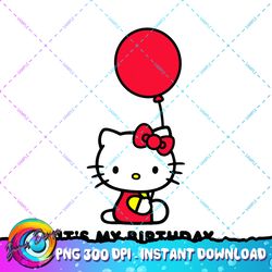 Hello Kitty Its My Birthday PNG Download copy