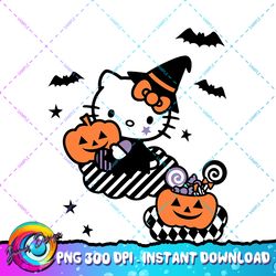 Hello Kitty Trick or Treat Halloween PNG Download copy