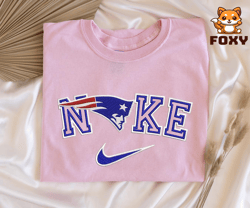 Nike NFL New England Patriots Emboidered Hoodie, Nike NFL Embroidered Sweatshirt, NFL Embroidered Football, Nike Shirt