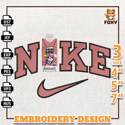 Nike Bored Cow Milk Embroidery Design, Milk Nike Embroidery Design, Soft Drink Nike Embroidery File, Soft Drink Shirt De