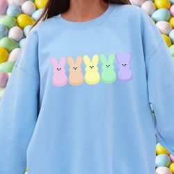 Peep my Sweatshirt, Candy Peeps Tee, Egg Hunt Shirt, Spring Room Mom, Christian Spring, Eggs and Bunnies,Pastel Easter