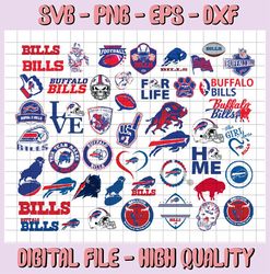 46 Files Buffalo Bills, Buffalo Bills svg, Buffalo Bills clipart, Buffalo Bills cricut,NFL teams svg, Football Teams svg